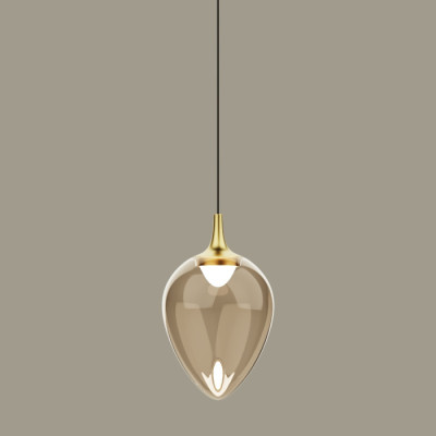 Подвесной светильник MD24001012 MD24001012-1A brass/champagne