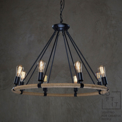 Подвесная люстра Rope Filament LOFT1861/8
