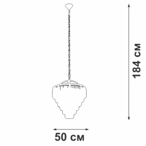 Подвесная люстра  V58390-8/13